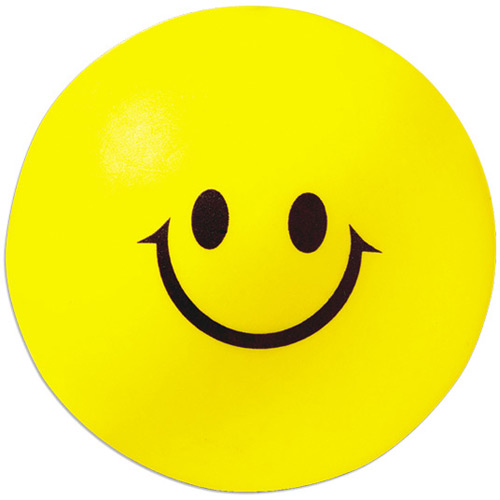 Smiley Face Stress Balls (Economy) | Imprinted Stress Balls