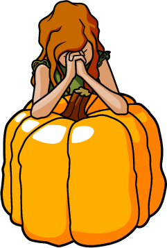 Praying on Pumpkin | Thanksgiving Clip Art - Christart.