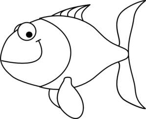 Fish Outline Free Printable - ClipArt Best
