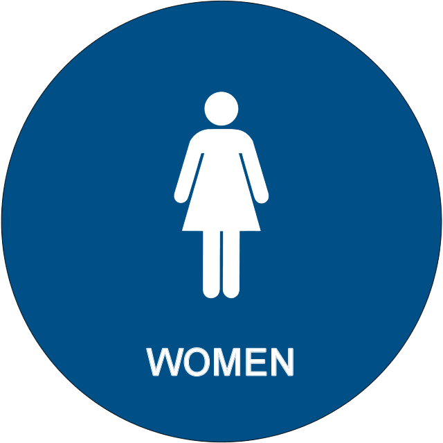 CA Title 24 Women's ADA Restroom Signs | Alpha Dog ADA Signs