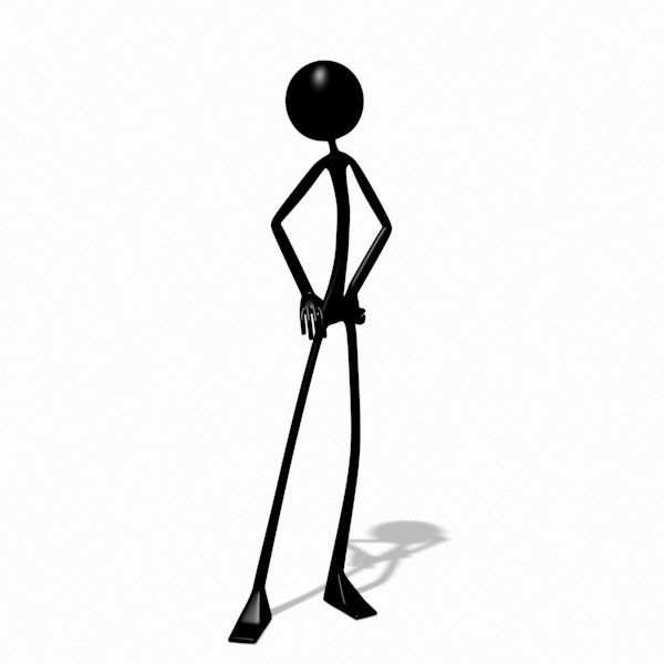 cute stick drawing