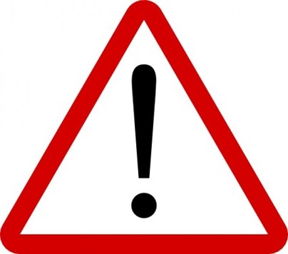 Free Warning Signs Clipart - Free to use Clip Art Resource