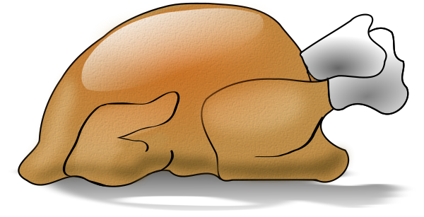 Free Baked Turkey Clipart, 1 page of Public Domain Clip Art