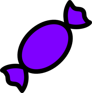 Purple Candy clip art - vector clip art online, royalty free ...