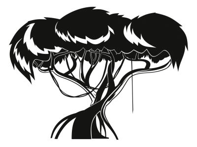Jungle tree | Eshop Stickers - ClipArt Best - ClipArt Best
