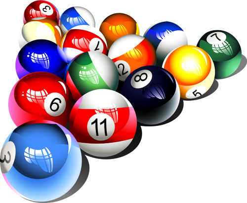 Billiards vector for free download