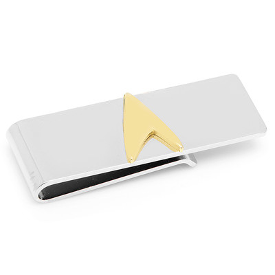 Cufflinks Inc Star Trek Two Tone Delta Shield Money Clip | Wayfair