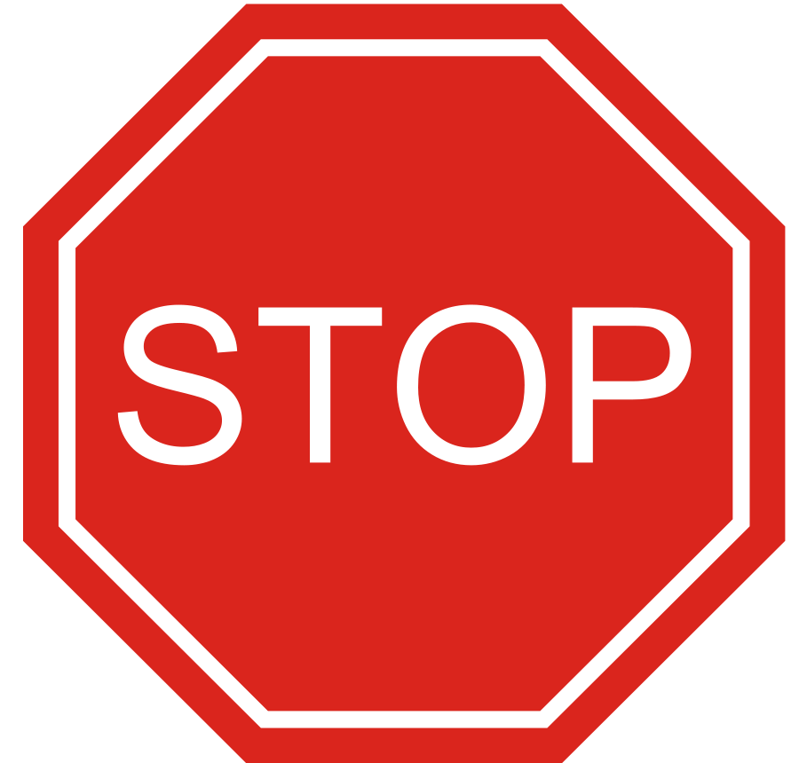 Stop Sign small clipart 300pixel size, free design - ClipartsFree