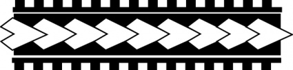 Samoa Tatoo Pattern 001 clip art - Download free Decoration vectors