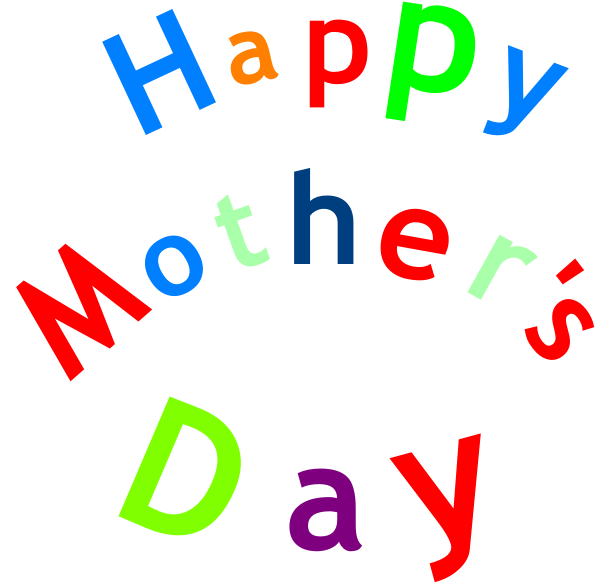 Happy Mother S Day Sign Clip Art - vector clip art ...