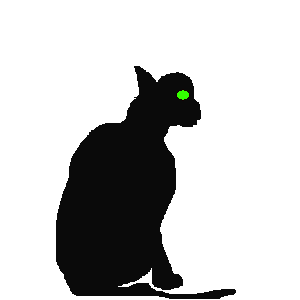 animated black cat image, animated black cat photo - ClipArt Best ...
