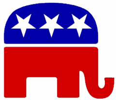 Did you ever notice that the stars on the Republican logo are ...