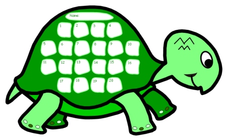 Turtle Sticker Charts: Incentive charts with unique templates and ...