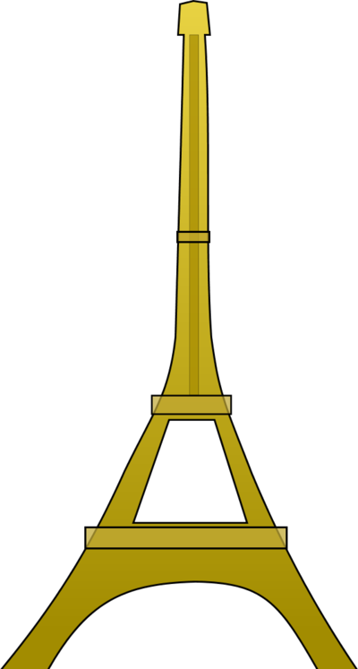 Eiffel tower vector svg clipart png download free