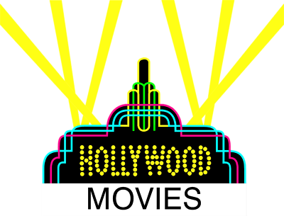 Free Stock Photos | Illustration Of A Hollywood Sign With Movies ...