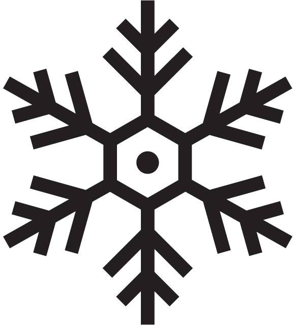 Falling Snowflakes Free Stock Vector Set | No cost royalty free stock
