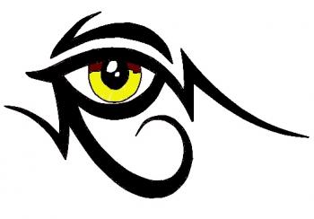 How to Draw a Tribal Egyptian Eye Tattoo, Step by Step, Tattoos ...