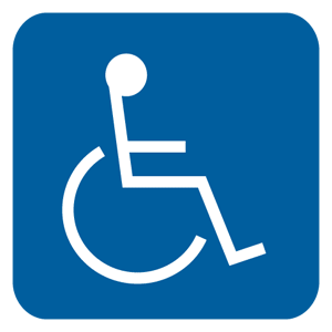 ADA Accessible / Accessibility Signs - Safety Signs Labels at ...