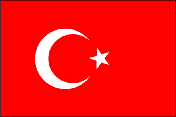 Crescent Moon Symbol - Flag of Turkey