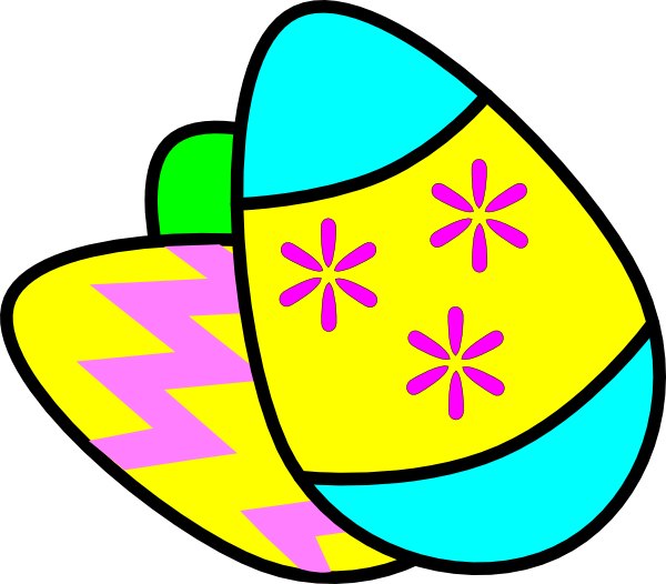 Easter Eggs clip art - vector clip art online, royalty free ...