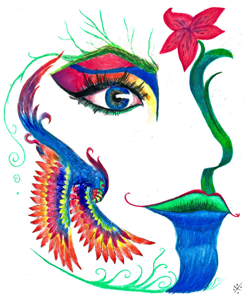 Rainforest Flower For Drawings - ClipArt Best