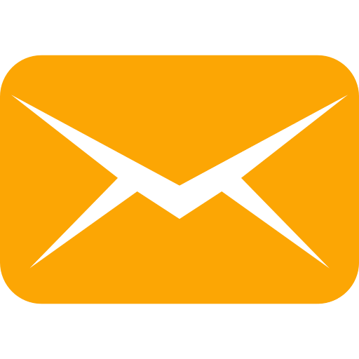 Orange message icon - Free orange mail icons