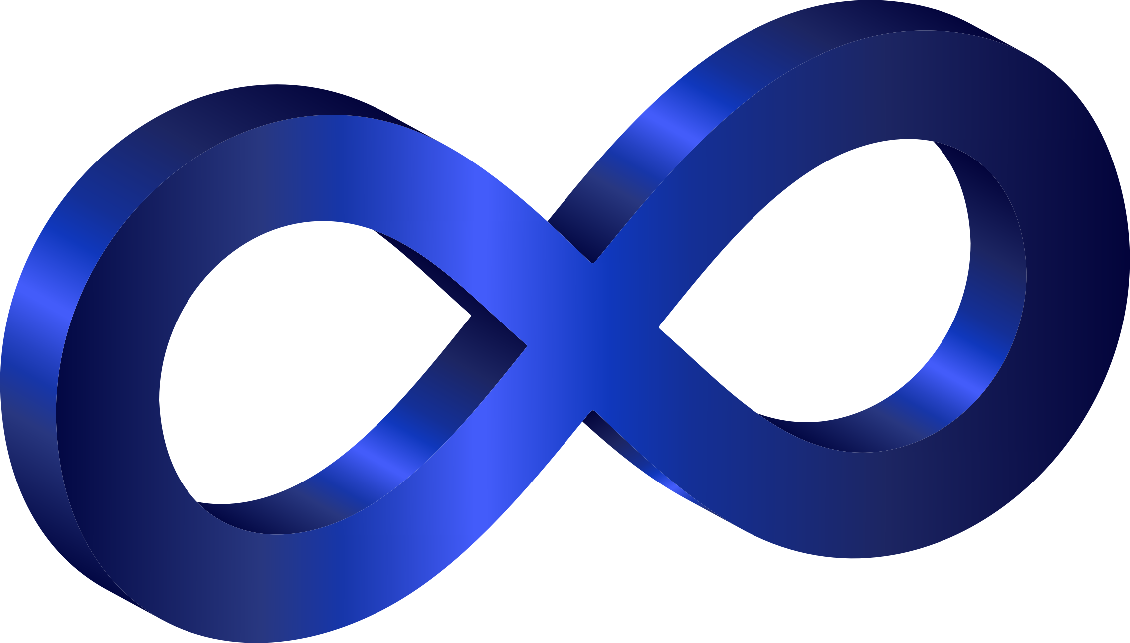 Clipart - 3D Infinity Symbol Variation 2