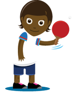 Children Playing Sports - Table Tennis, Girl | Clipart | Health ...