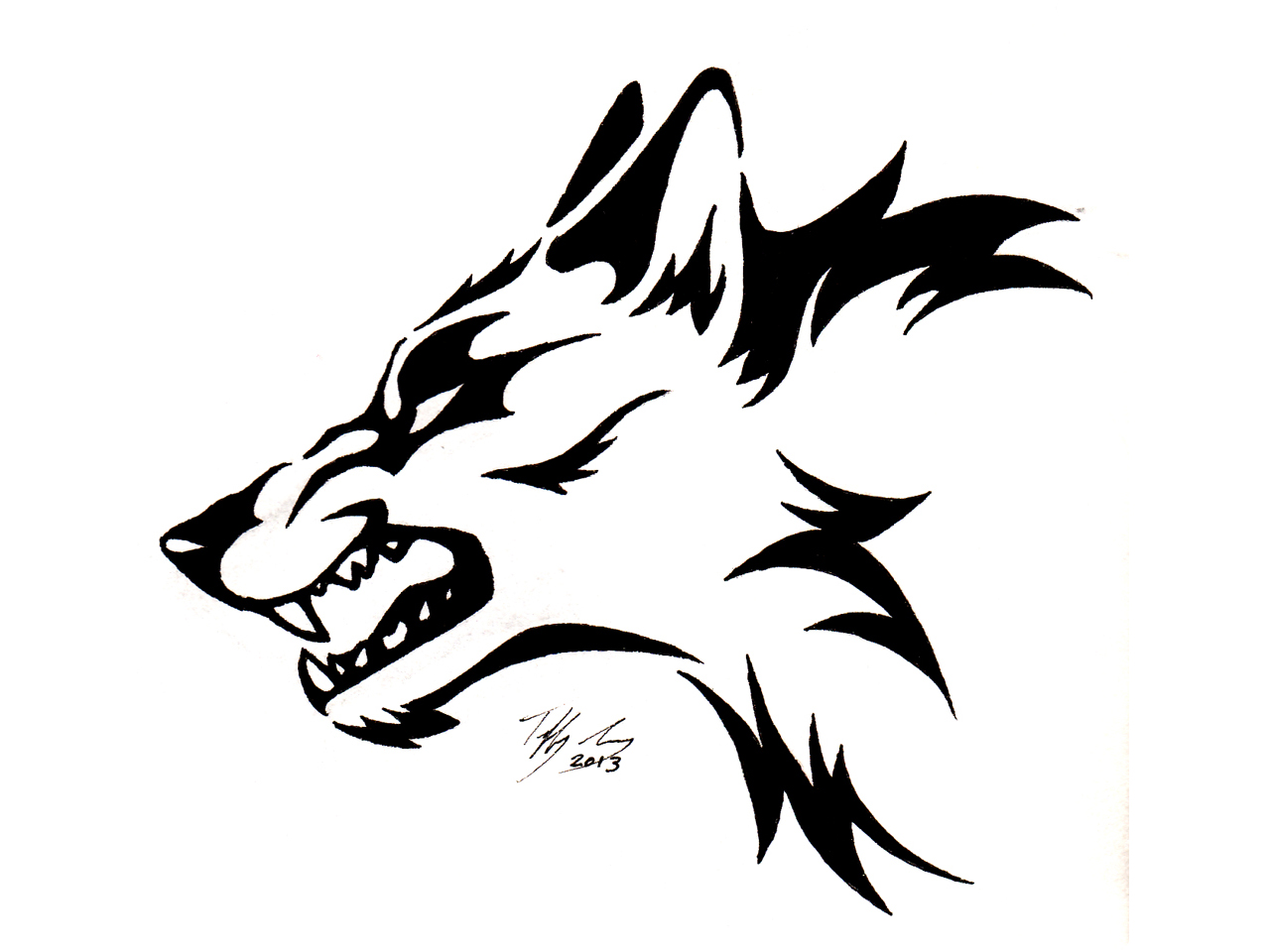 1000+ images about Tribal Wolf