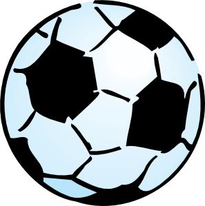 Soccer ball cartoon clipart
