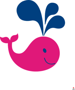 Pink Whale Clipart - ClipArt Best