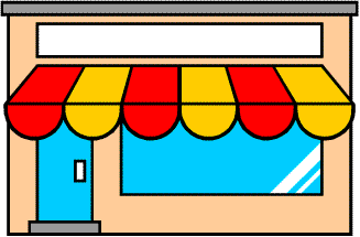 Store Building Clipart Black And White Clip Art Grocery Store In ...
