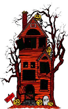 haunted house clipart | Hostted