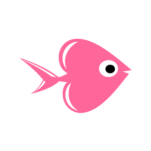 Pink Fish Clipart