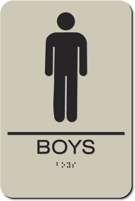 Boys Restroom Sighn - ClipArt Best