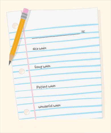 Notebook Paper - 9+ Download Documents in PDF