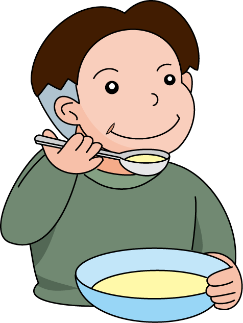 Chicken noodle soup cartoon clipart kid - Clipartix