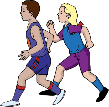 Sports Running Clipart