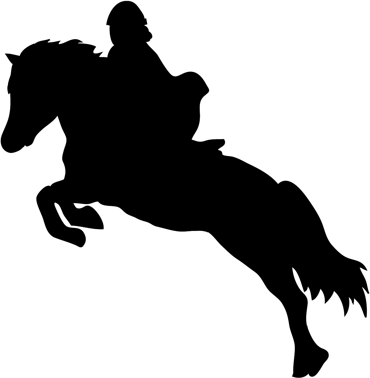 free clip art jumping silhouette - photo #16