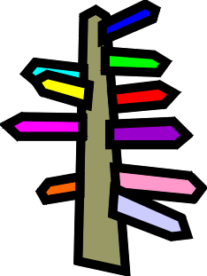 Signpost clip art
