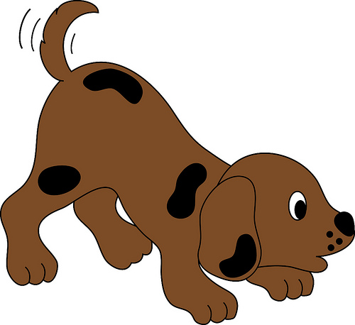 Cartoon puppies clipart