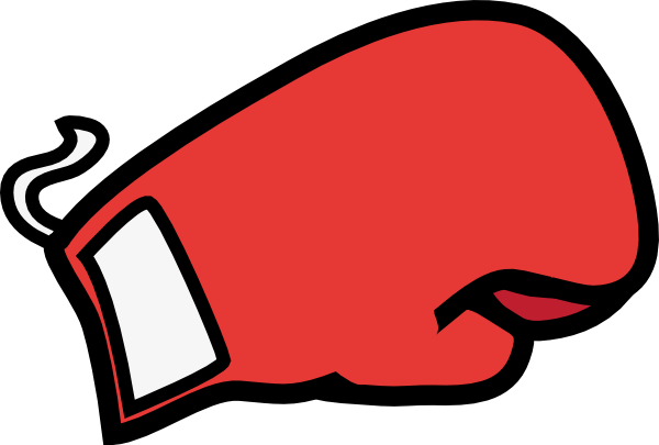 Boxing glove image clipart