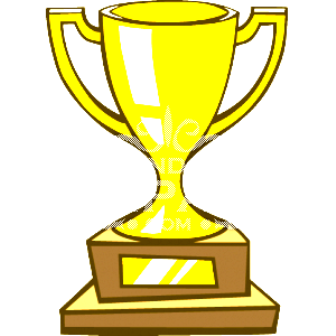 Team Trophy Of The Week Clipart