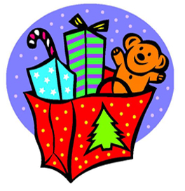 Christmas Shopping Bags Clipart