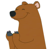 Clapping Bear Gif Pictures, Images & Photos | Photobucket