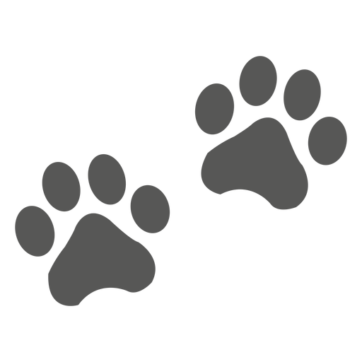 Cat footprint icon - Transparent PNG/SVG