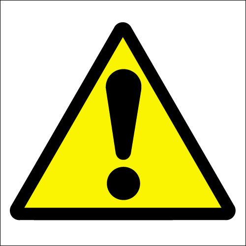 Caution Symbol Clipart