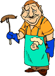 Funny Family Bbq Clipart