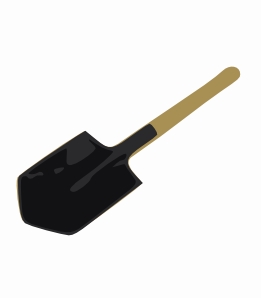 Shovel clip art Free Vector / 4Vector