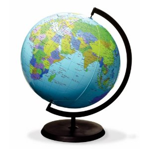 ETA hand2mind Inflatable Globe with Stand: Industrial ...